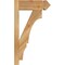 Ekena Millwork Balboa Arts & Crafts Rough Sawn Outlooker, Western Red Cedar, 6"W x 16"D x 28"H OUT06X16X28BOA03RWR - alternate 3